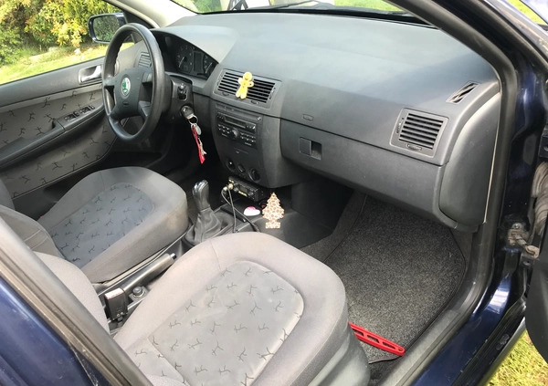Skoda Fabia cena 7500 przebieg: 299573, rok produkcji 2003 z Stawiski małe 154
